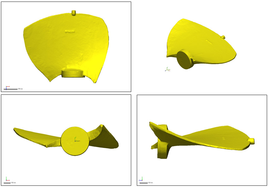 Heavy Machinery power plant industrial impeller blade