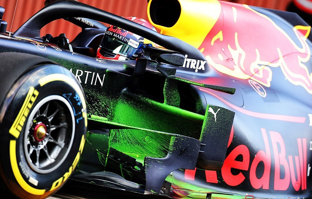 Pierre Gasly red Bull Racing Flow Vis Paint