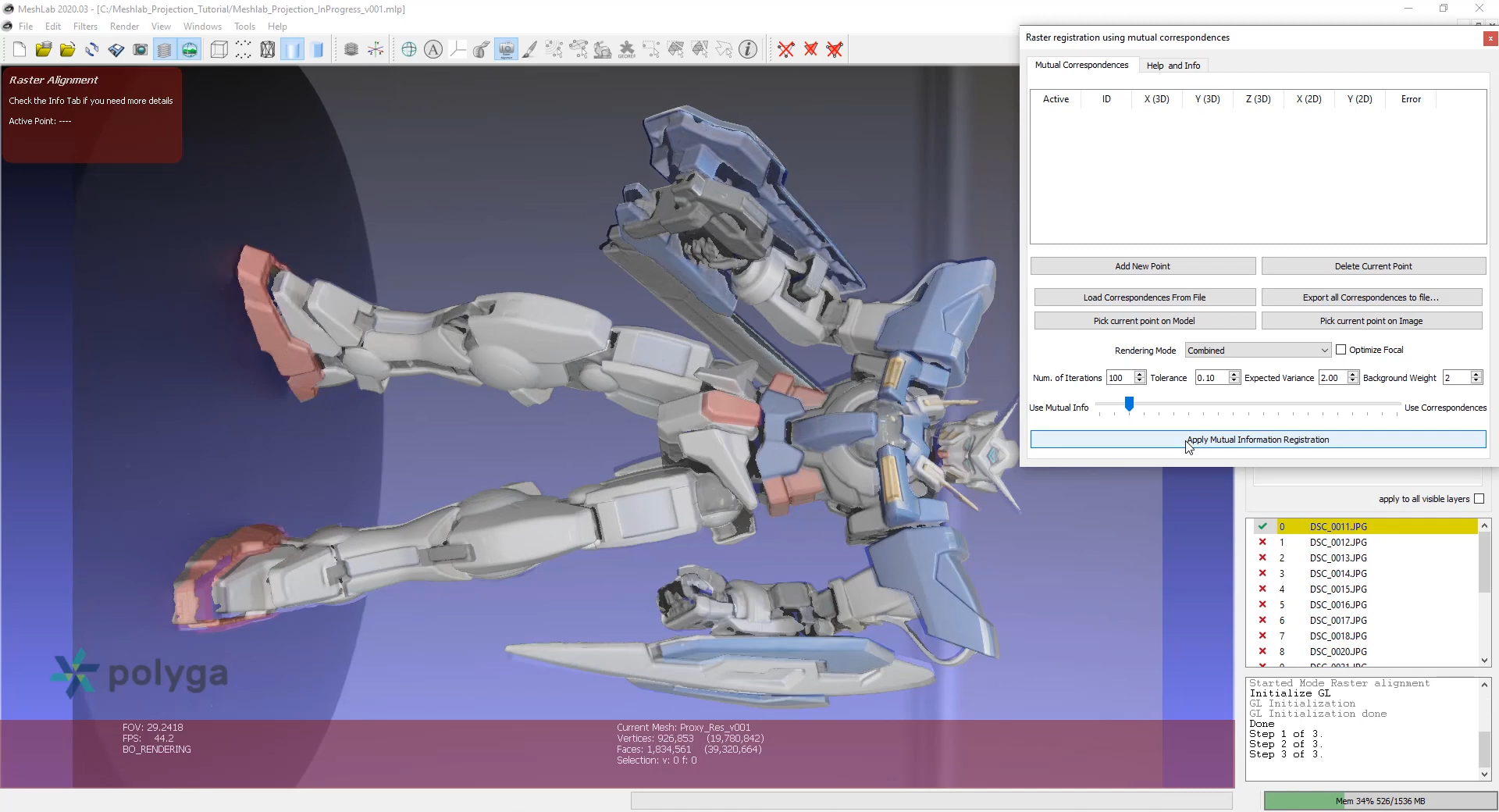 Gundam Exia 3D Scanning File Figure